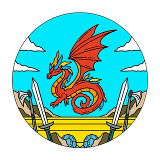 Fantasy Decals featuring magical designs for wall decoration