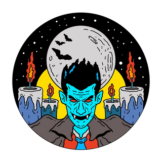 Horror decals featuring spooky designs and eerie themes