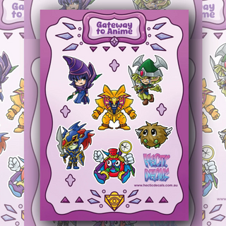 Gateway (Yu-Gi-Oh) Edition #1 Sticker/Decal Sheet