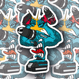 Makita Impact Driver Snapping decal