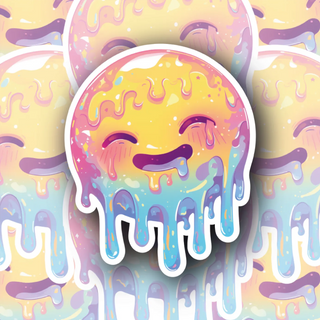 Slimey Smiley Face Edition #1 decal