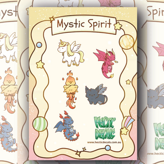 Mystic Spirit Edition #3 Decal Sheet
