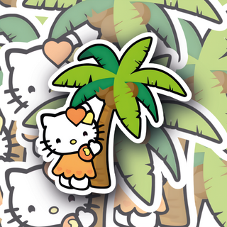 Hello Kitty Tree Hugger adorable decal