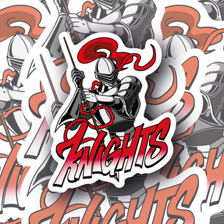 Newcastle Knights Mascot decal