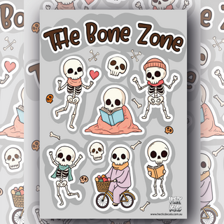 The Bone Zone Sticker/Decal Sheet