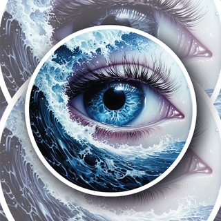 Tidal Gaze premium vinyl decal