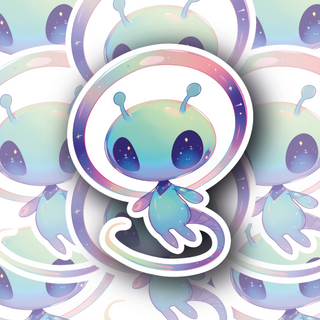 Nebula the Friendly Alien Decal