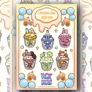 Bubble Tea & Me Edition #1 Decal Sheet