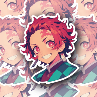 Tanjiro Edition #8 vinyl decal