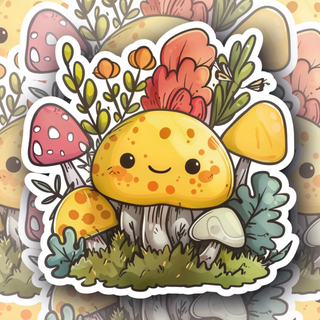 Sunspot Shroomie Premium Vinyl Decal
