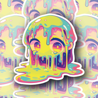 Slimepop premium vinyl decal