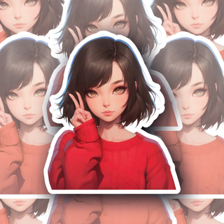 Haruto the Beautiful vinyl decal