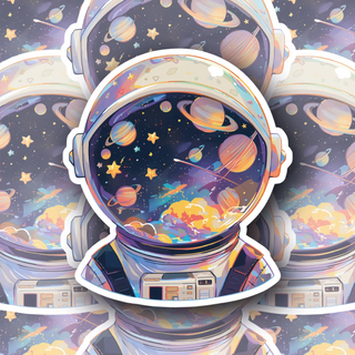 Astronaut's Perspective of Space decal