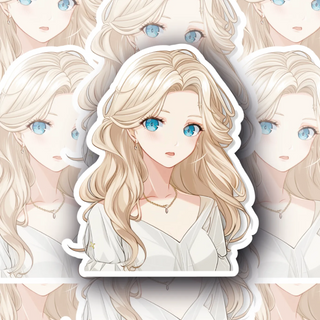 Luna the Stunning decal