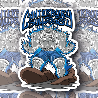Canterbury Bulldogs decal sticker
