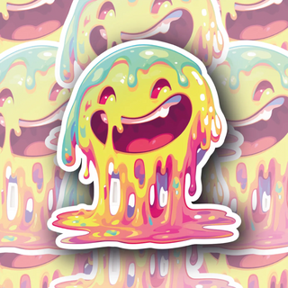 Slimey Smiley Face Edition #4 decal