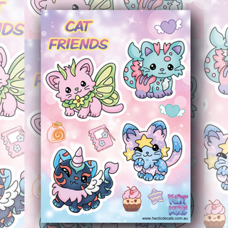 Cat Friends Edition #2 Decal Sheet