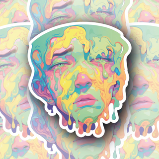 Psyche Drip premium vinyl decal