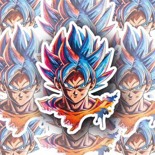 SSB Goku Premium Vinyl Decal