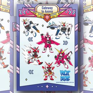 Gateway Gundam Edition #1 Sticker/Decal Sheet