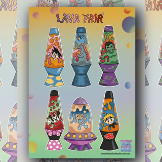 Lava Fair Edition #2 Sticker/Decal Sheet
