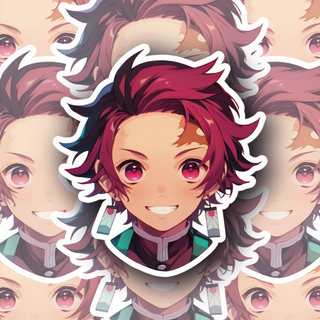 Tanjiro Edition #2 vinyl decal
