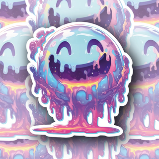 Slimey Smiley Face Edition #3 decal