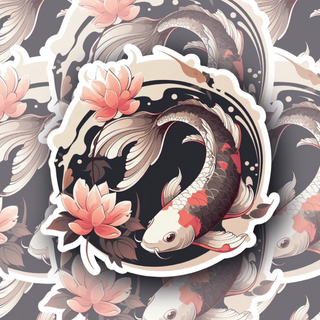 Koi Dark Spirit premium vinyl decal