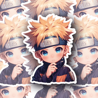 Mini Shinobi Uzumaki decal sticker