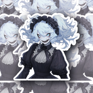 Makai the Demonic Waifu vinyl decal