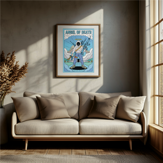 Angel of Death Azriel Art Print Decal