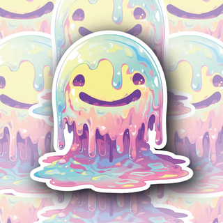 Slimey Smiley Face Edition #11 Decal - Fun Design