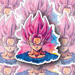 Super Saiyan Ultimate Goku Premium Vinyl Decal