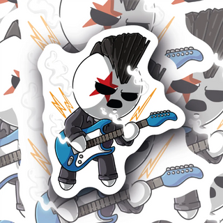 Circle Dude Rockstar Edition sticker