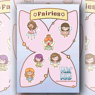Fairies Sticker/Decal Sheet