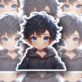 Silent Type Hoodie decal sticker