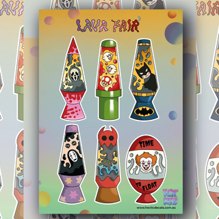 Lava Fair Edition #10 Sticker/Decal Sheet