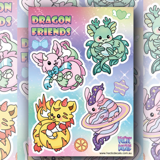 Dragon Friends Edition #3 Sticker/Decal Sheet