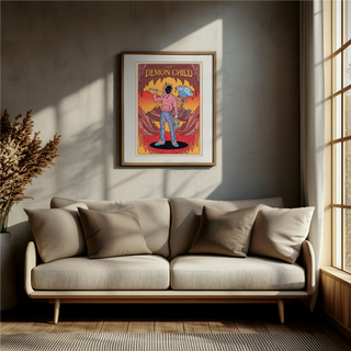 Alexi The Demon Child Art Print Decal