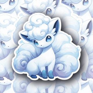 Alolan Vulpix 2 vinyl decal