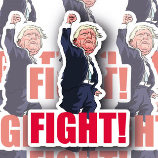 Donald Trump Fight! Edition #3 decal