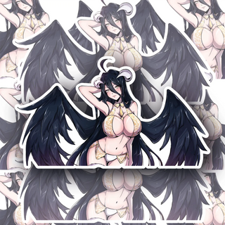 Captivating anime girl Raven decal