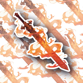 Flaming Sword Edition #2 decal