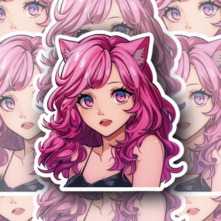 Neko Mikaru Nyanko premium decal