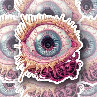 Psychedelic Eye Edition #1 vinyl decal