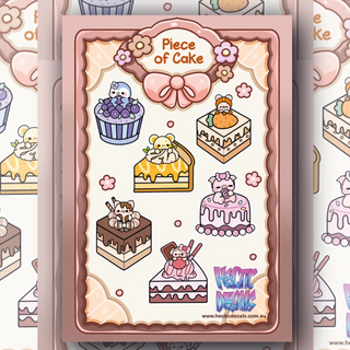 Piece of Cake Decal Sheet