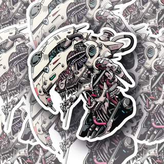 Vexon Drift Droid decal featuring a futuristic robot design