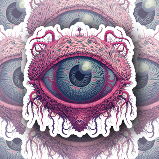 Psychedelic Eyeball Edition #2 vinyl decal