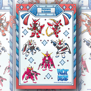 Gateway (Gundam) Edition #3 Sticker/Decal Sheet