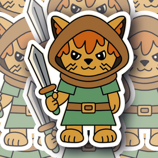 Leo Cub Bandit Star Sign Decal